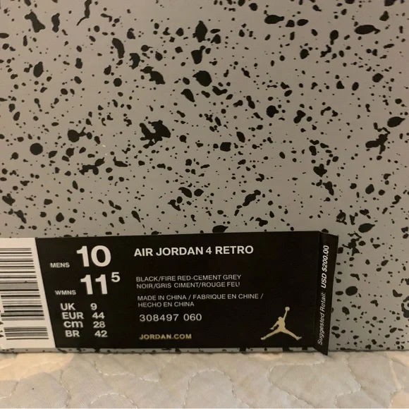Jordan 4 breads